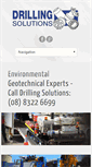 Mobile Screenshot of drillingsolutions.com.au