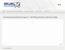Tablet Screenshot of drillingsolutions.com.au